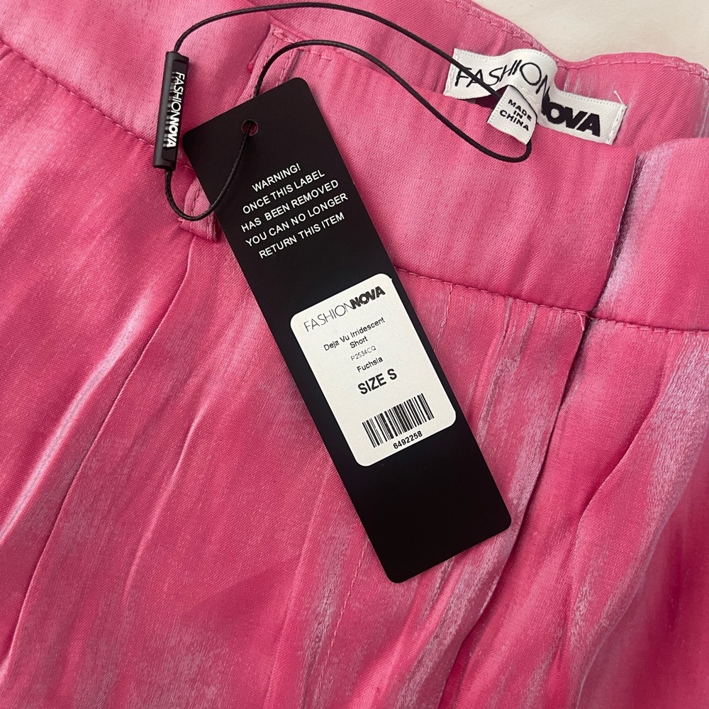Fashion Nova Vibrant Pink Skirt